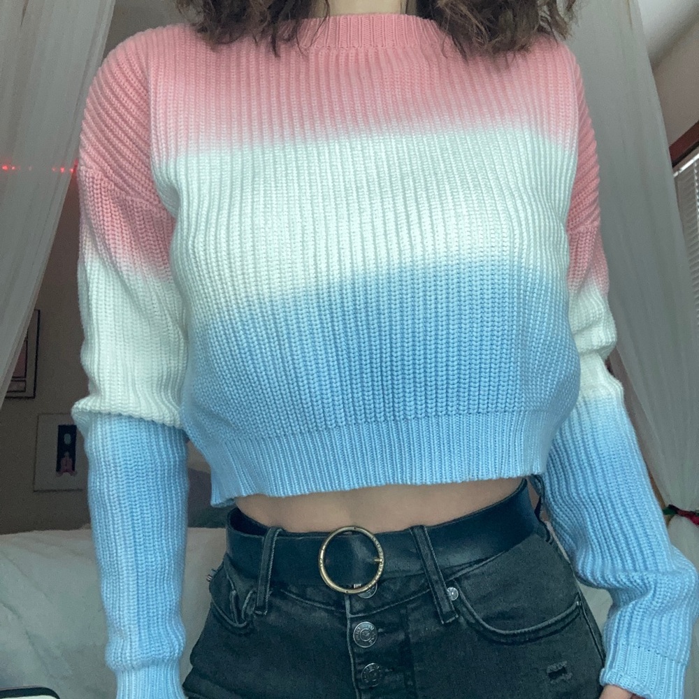 Cotton candy sweater 🍬🍭